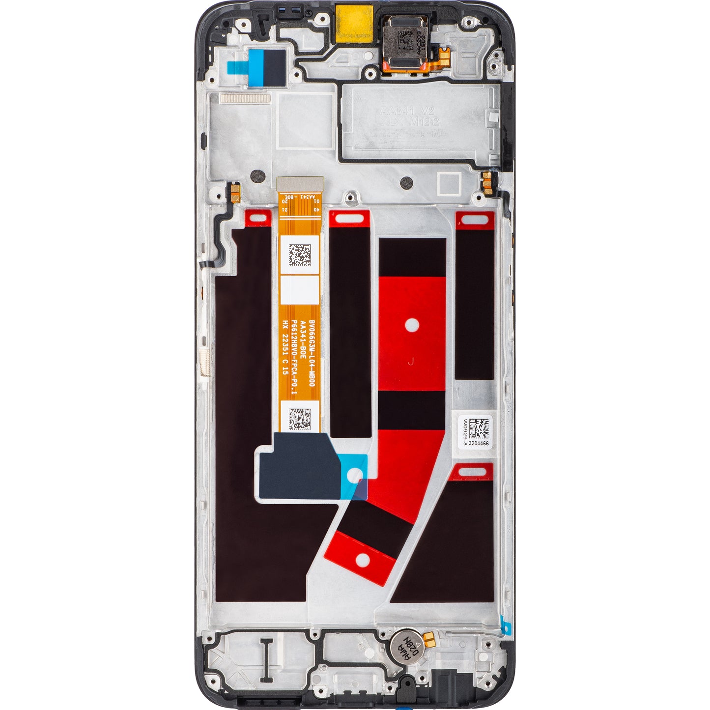 Display sa ekranom osetljivim na dodir Oppo A57 5G, sa ramom, crna, Service Pack 4130239