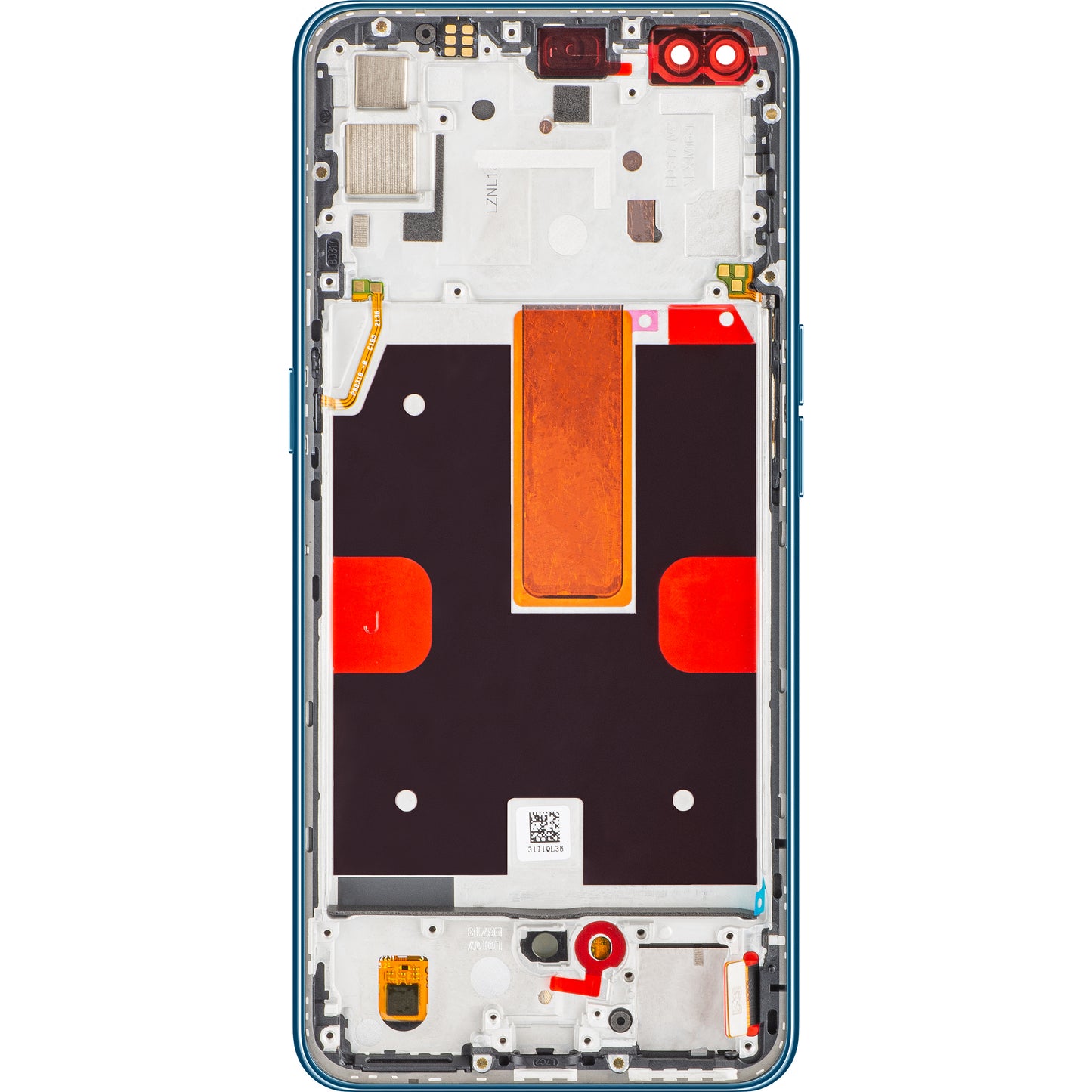 Display sa Touchscreenom Oppo Reno4 5G, sa Ramom, Plavi (Galactic Blue), Service Pack 4904704