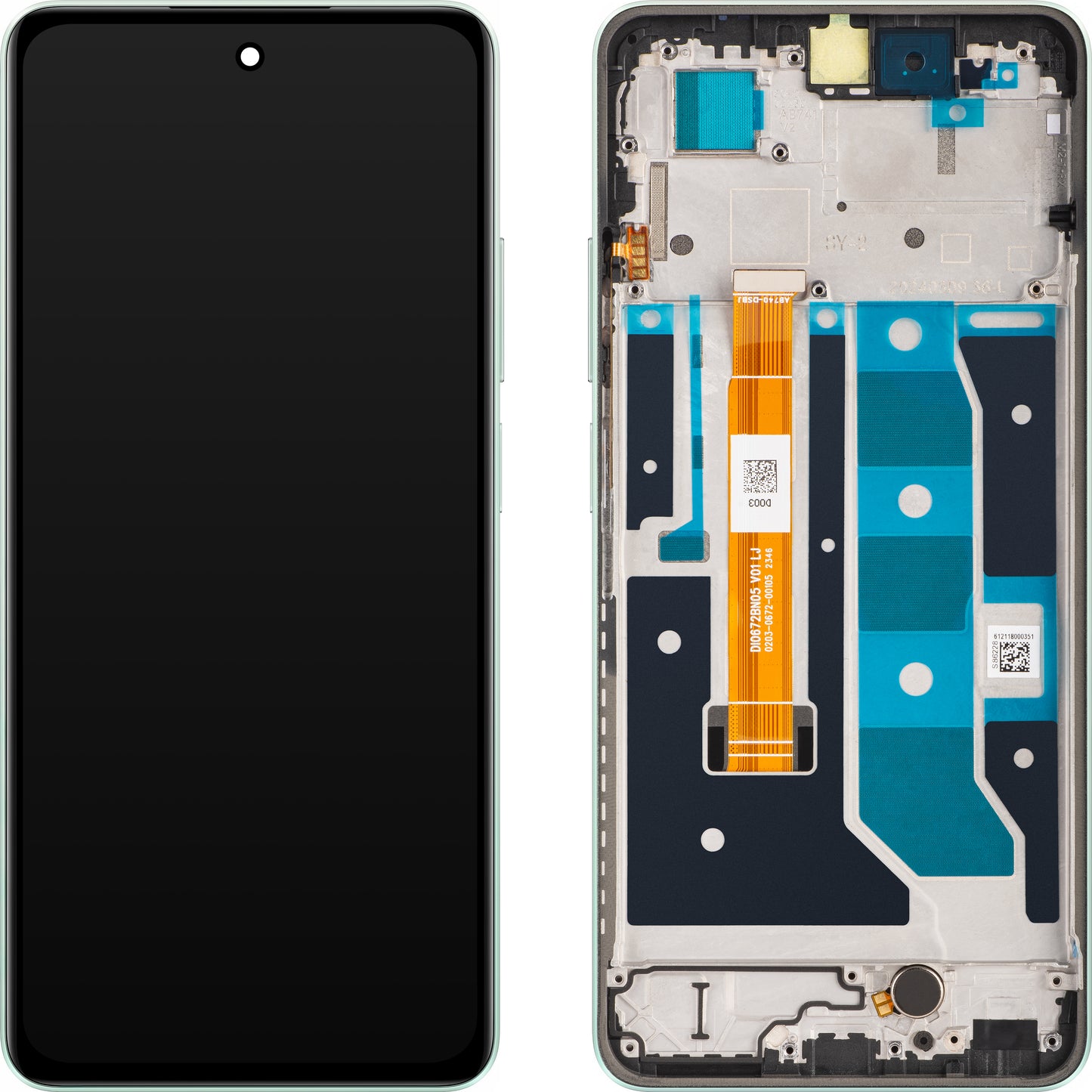 Display sa Touchscreen-om Realme C67 4G, sa Ramom, Zelena (Sunny Oasis), Service Pack 621029000121