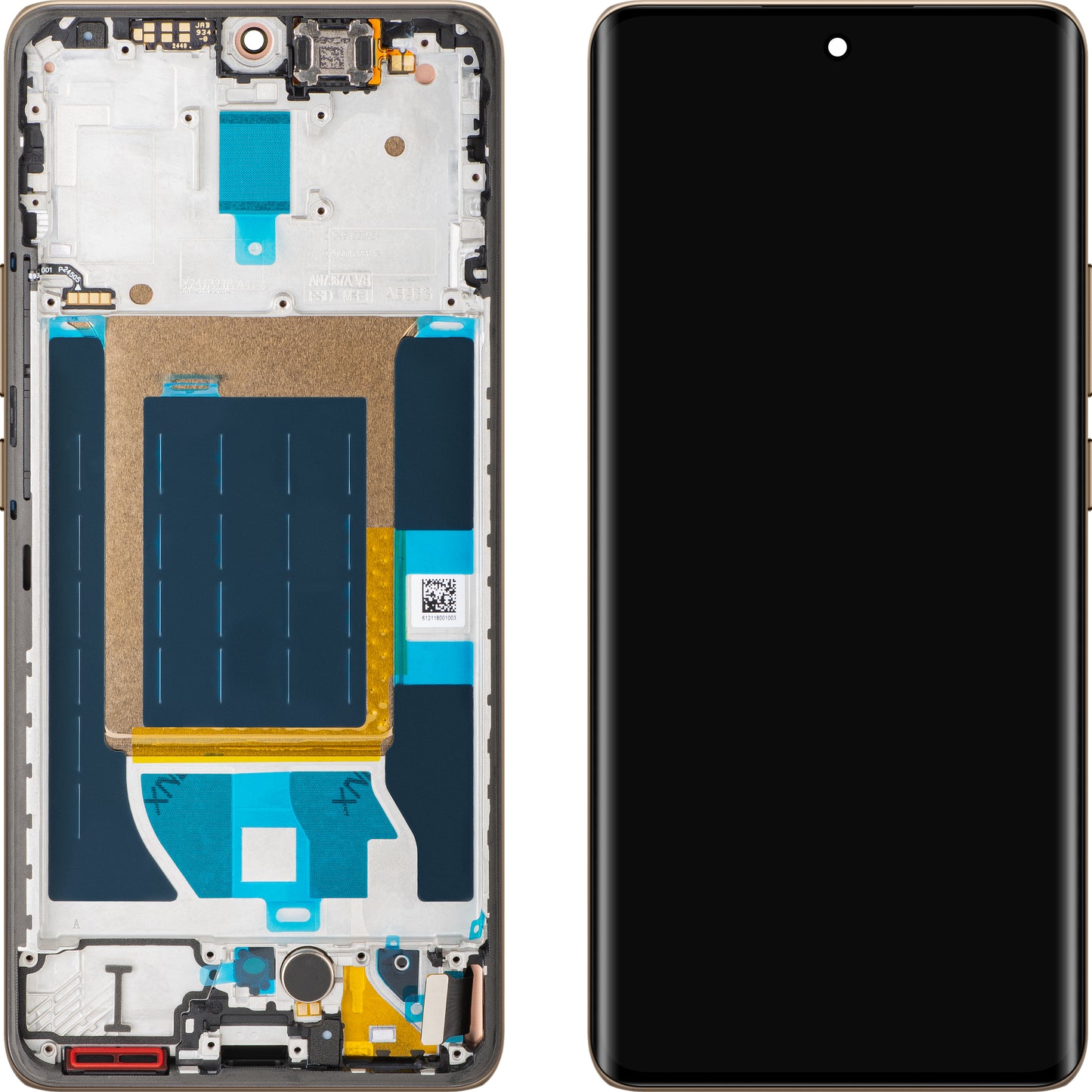 Display sa Touchscreen-om Realme 14 Pro, sa Ramom, Beli (Pearl White), Service Pack 621029000423