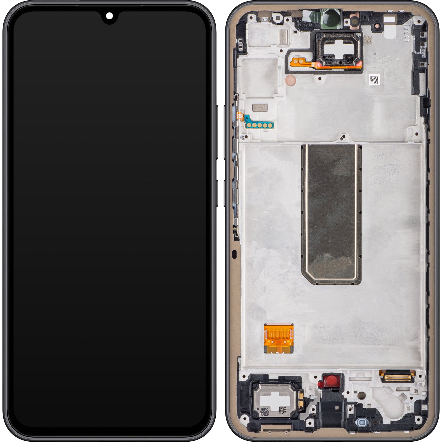 Display sa Touchscreenom Samsung Galaxy A34 A346, sa Ramom, Crni (Grafit), Service Pack GH82-31200A