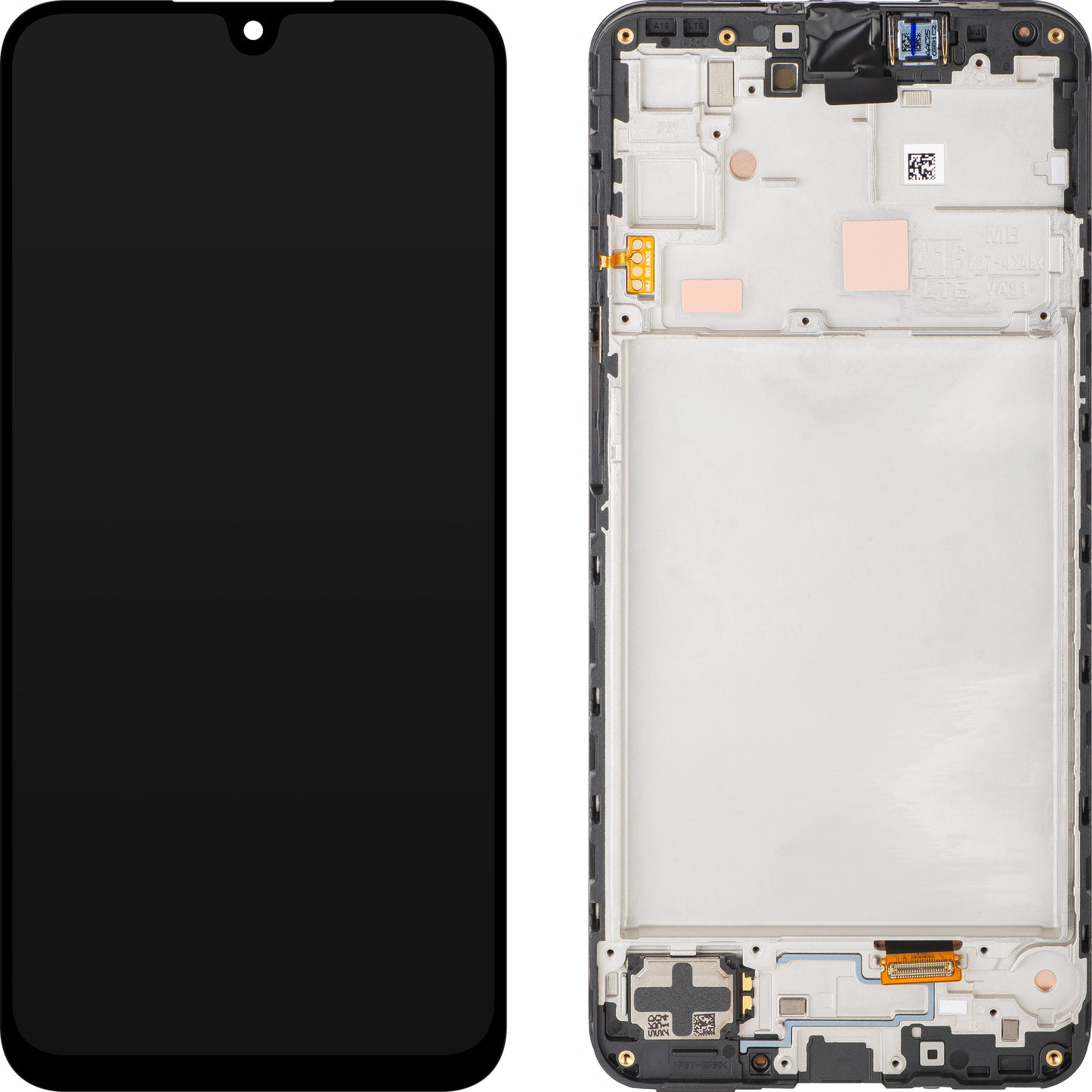 Display sa Touchscreen-om Samsung Galaxy A16 4G A165, sa Ramom, Crni, Service Pack GH82-36253A