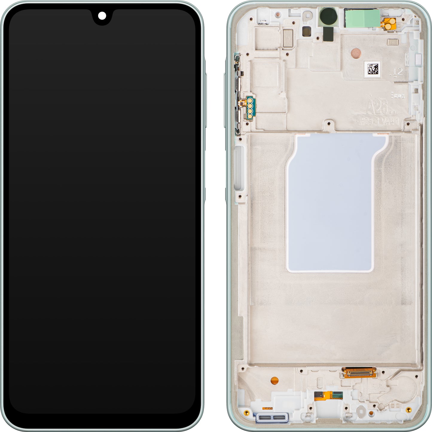 Display sa Touchscreen-om Samsung Galaxy A26 A266, sa Ramom, Zeleni, Service Pack GH82-37049C