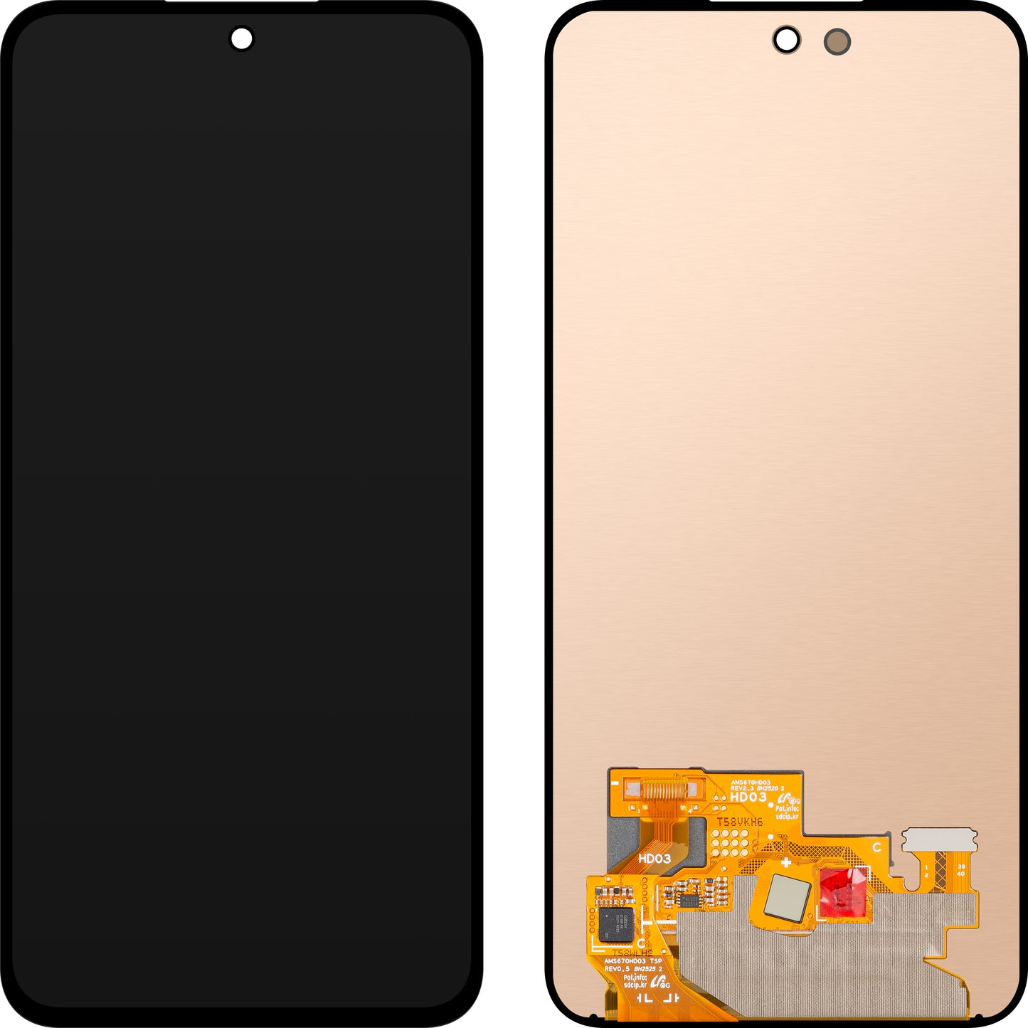 Display sa Touchscreen-om Samsung Galaxy A56 A566, Service Pack GH82-36827A