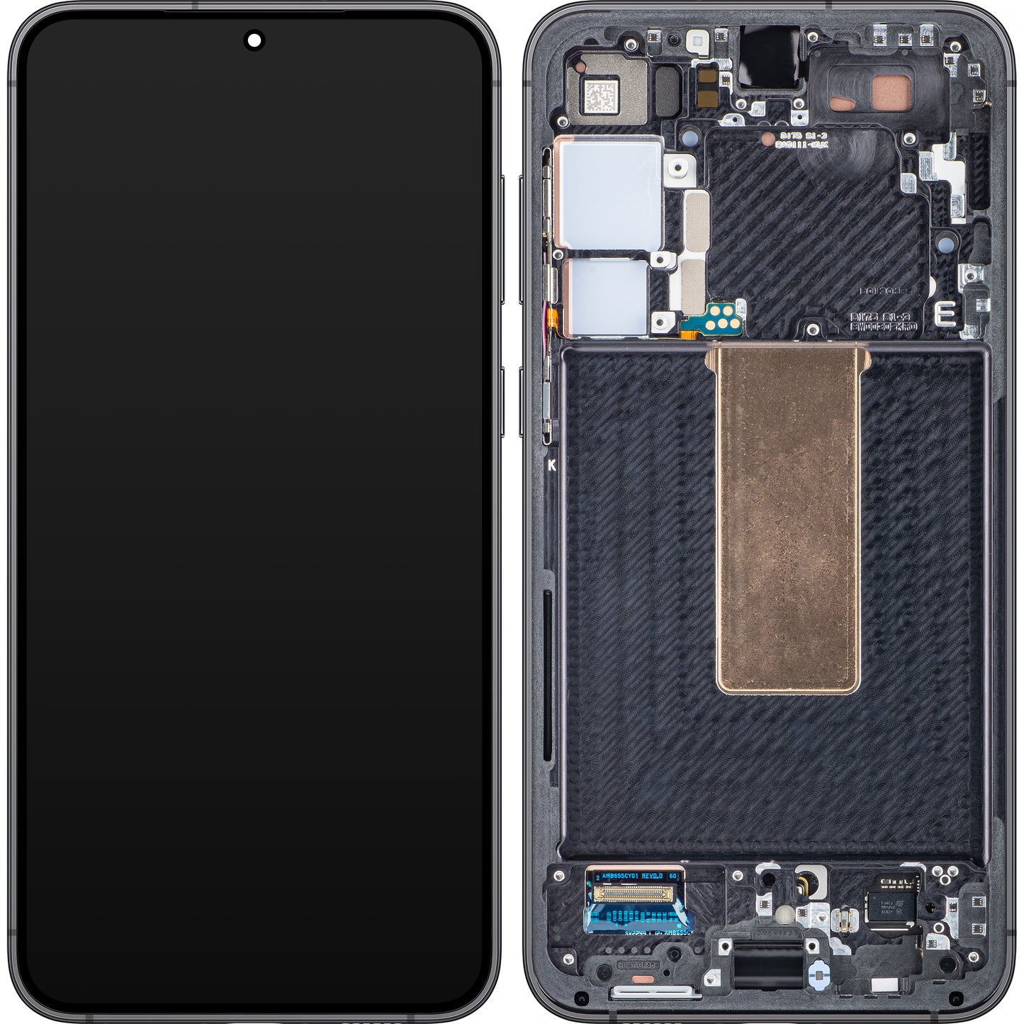 Display sa Touchscreenom Samsung Galaxy S23+ S916, sa Ramom, Crni (Phantom Black), Service Pack GH82-30476A