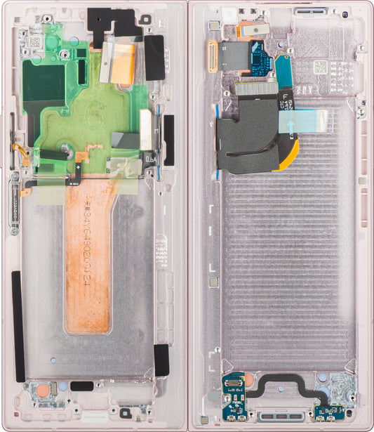 Ekran sa Touchscreen-om Samsung Galaxy Z Fold6 F956, sa Ramom, Sub Inner, Roze, Service Pack GH82-35042B