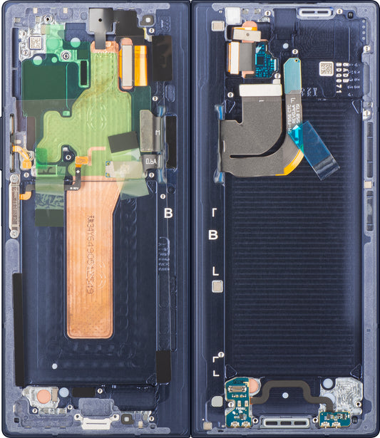 Ekran sa Touchscreen-om Samsung Galaxy Z Fold6 F956, sa Ramom, Sub Inner, Tamnoplava (Navy), Service Pack GH82-35042C