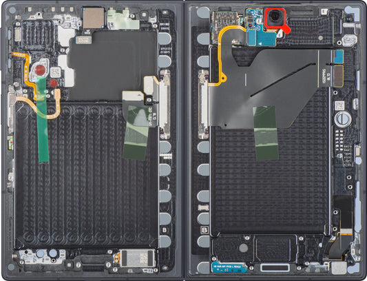 Display sa ekranom osetljivim na dodir Samsung Galaxy Z Fold8 F971, sa ramom, Sub Inner, crna (grafit), Service Pack GH82-39869A
