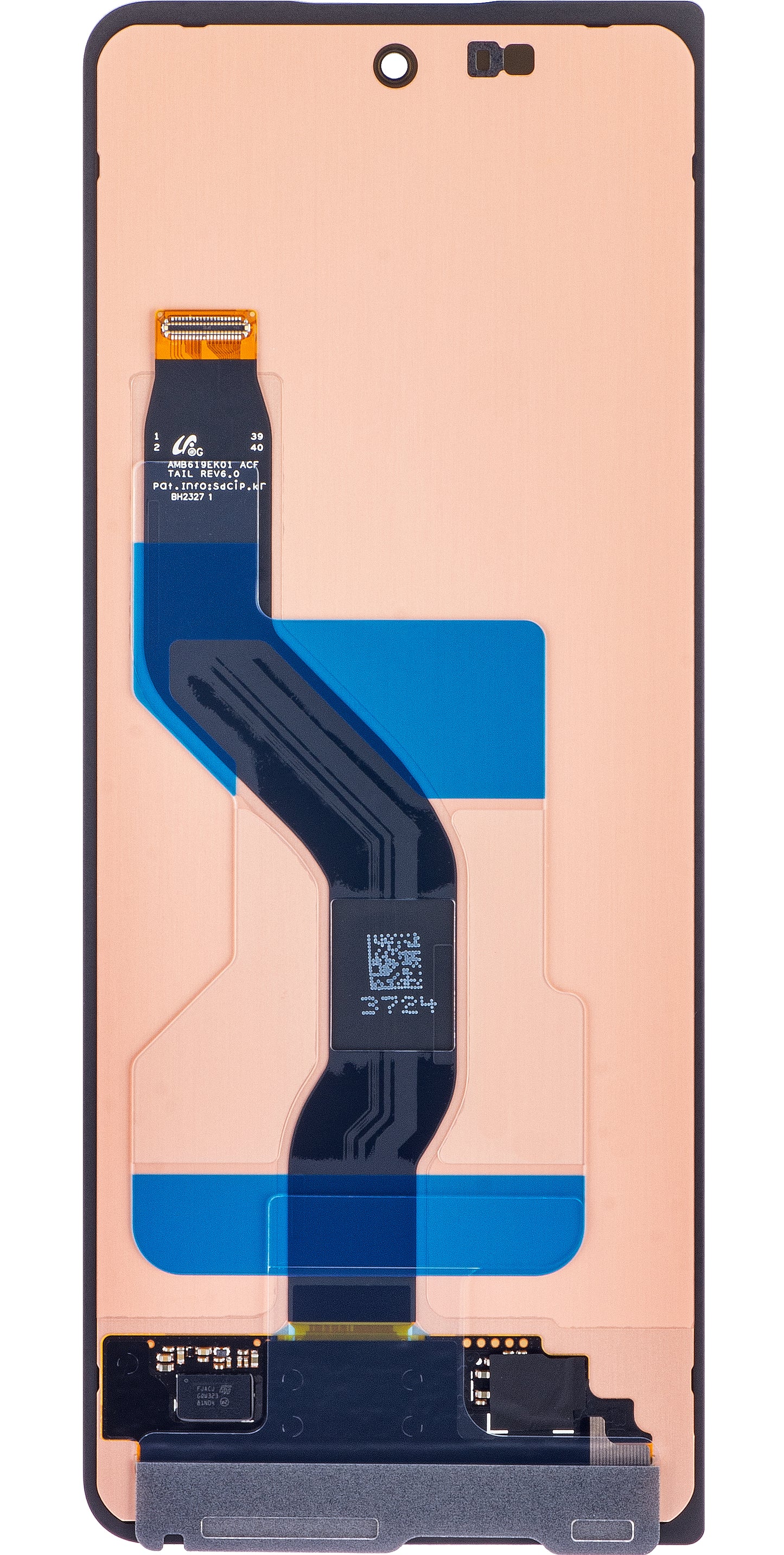 Display sa Touchscreen-om Samsung Galaxy Z Fold5 F946, Sub Outer, Service Pack GH82-31849A