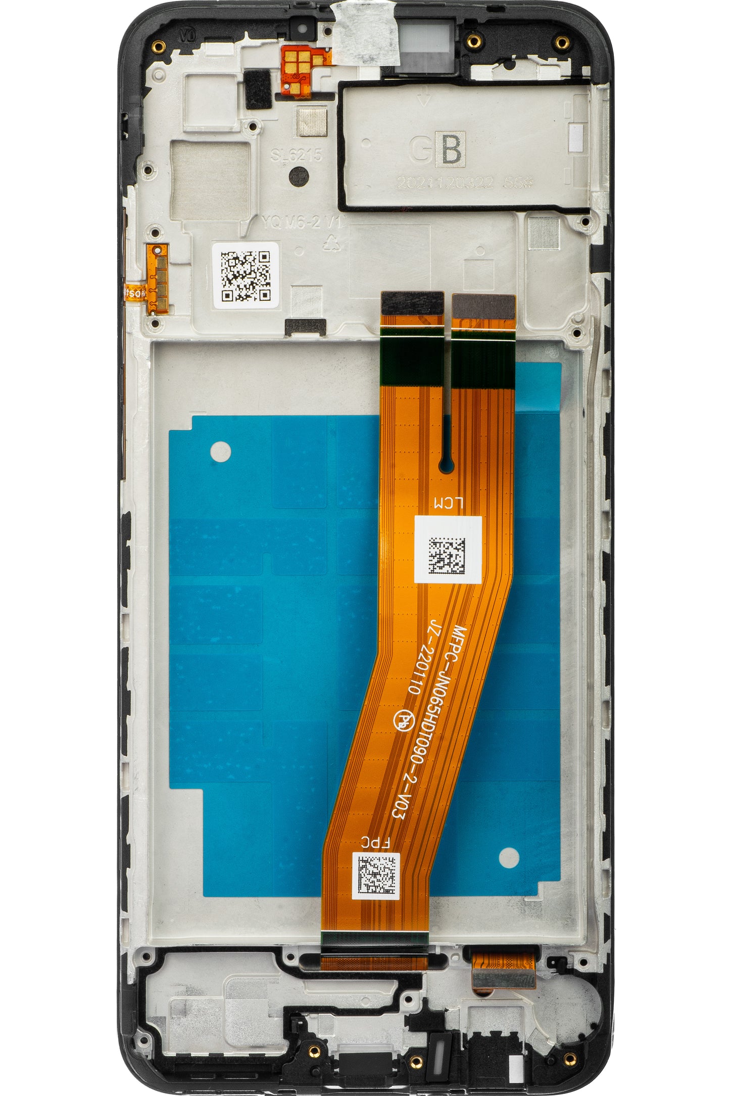 Display sa Touchscreen-om Samsung Galaxy A03 A035, sa Ramom, Verzija F, Crni, Service Pack GH81-21625A