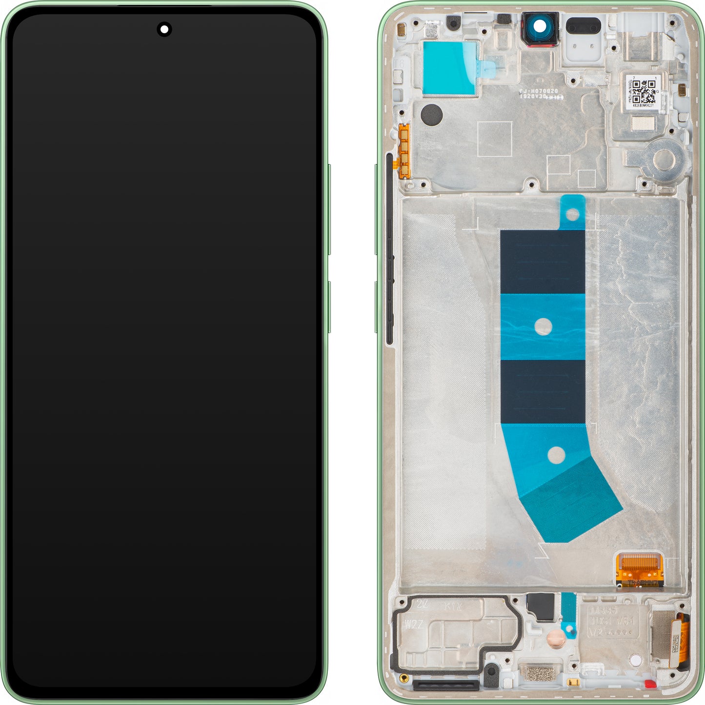 Display sa Touchscreen-om Xiaomi Redmi Note 13 4G, sa Ramom, Zelen (Mint Green), Service Pack 56000300N700