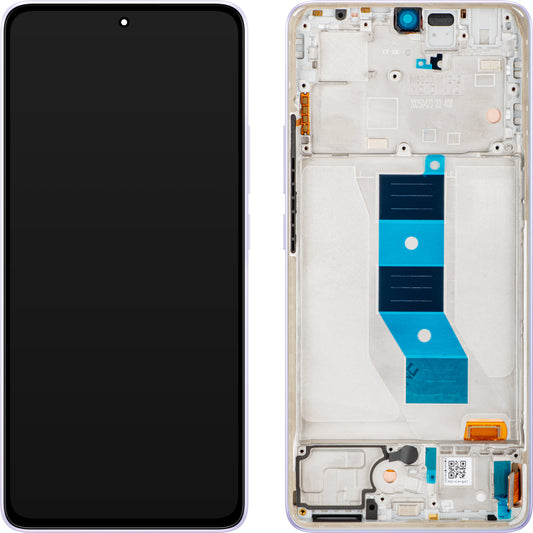 Display sa Touchscreen-om Xiaomi Redmi Note 14 5G, sa Ramom, Ljubičasta (Lavender Purple), Service Pack 56001900O1700