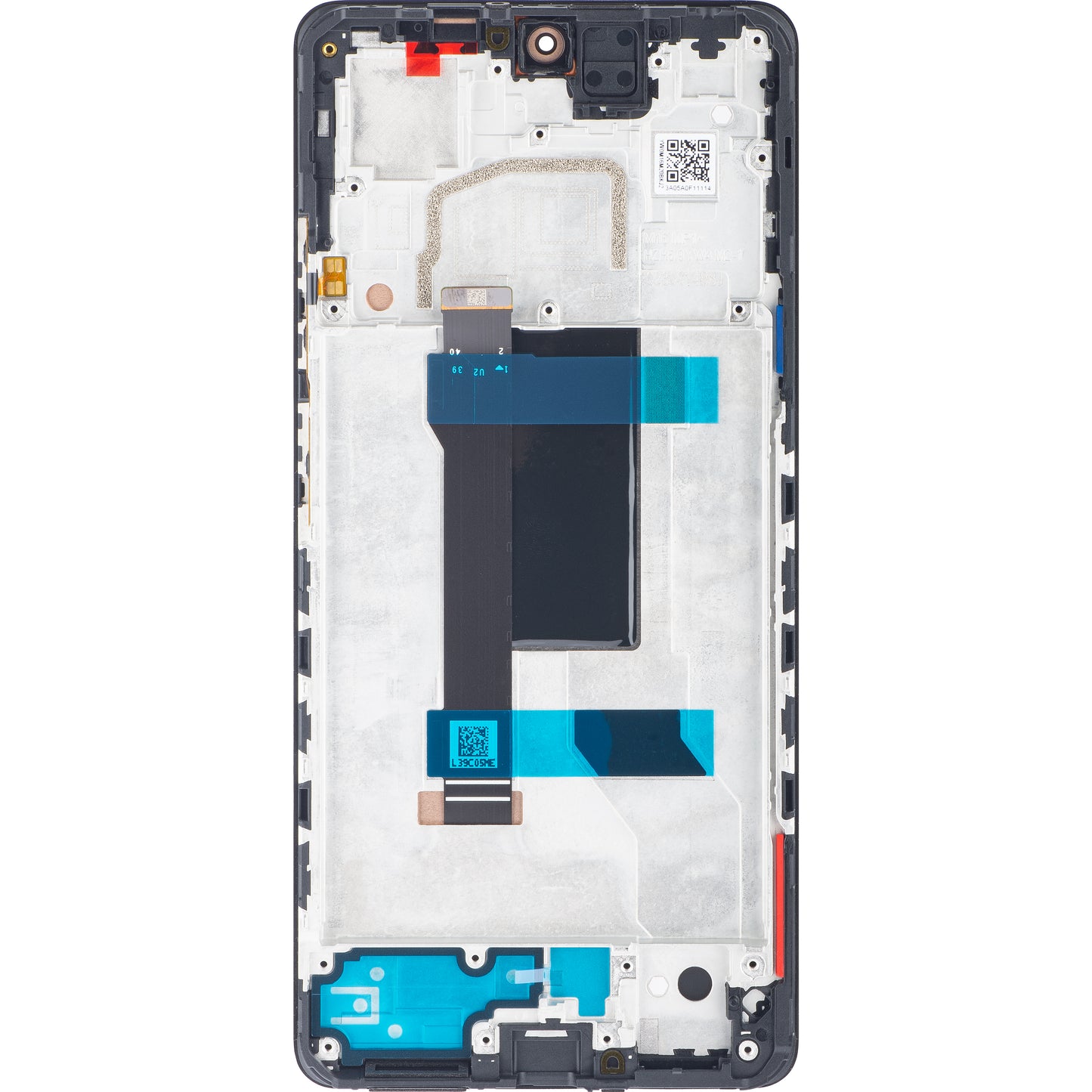 Display sa Touchscreenom Xiaomi Redmi Note 12 Pro 5G, sa Ramom, Crni (Midnight Black), Service Pack 5600010M1600