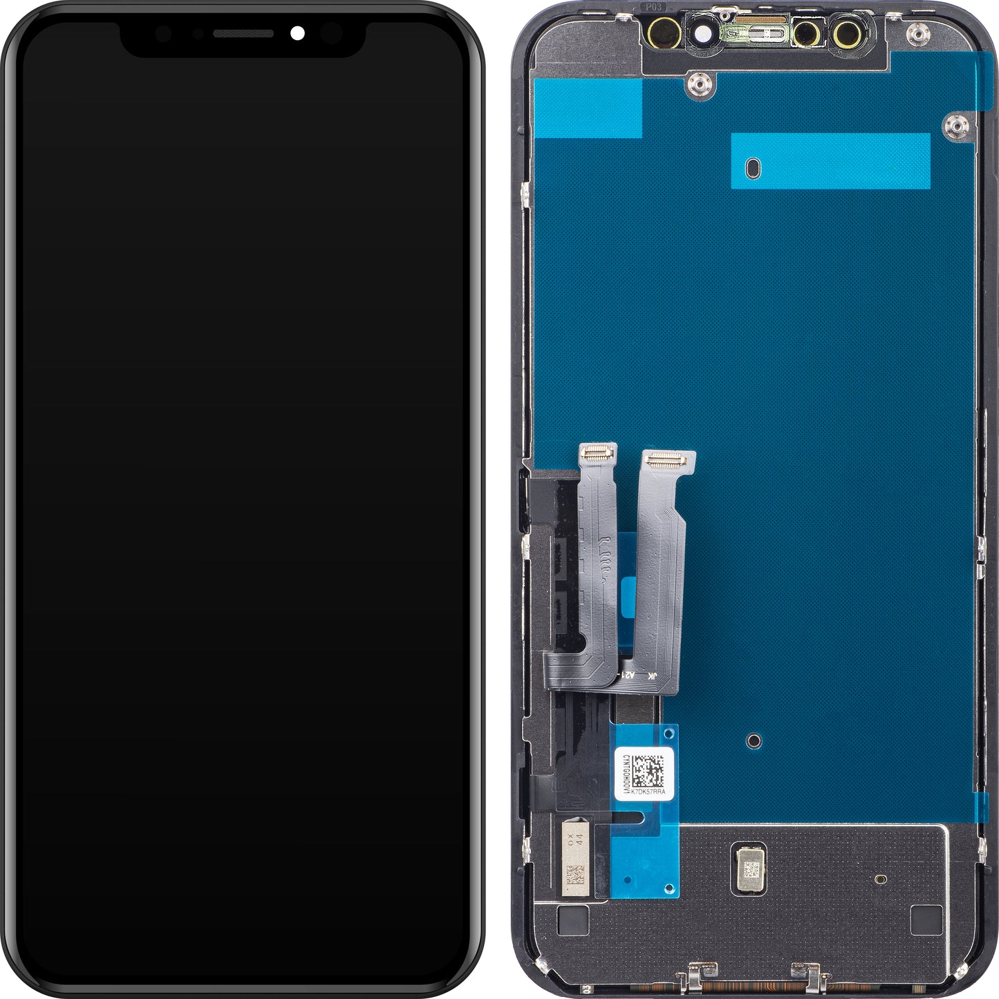 Display sa Touchscreenom ZY za Apple iPhone XR, sa Ramom, LCD In-Cell Verzija, Crni
