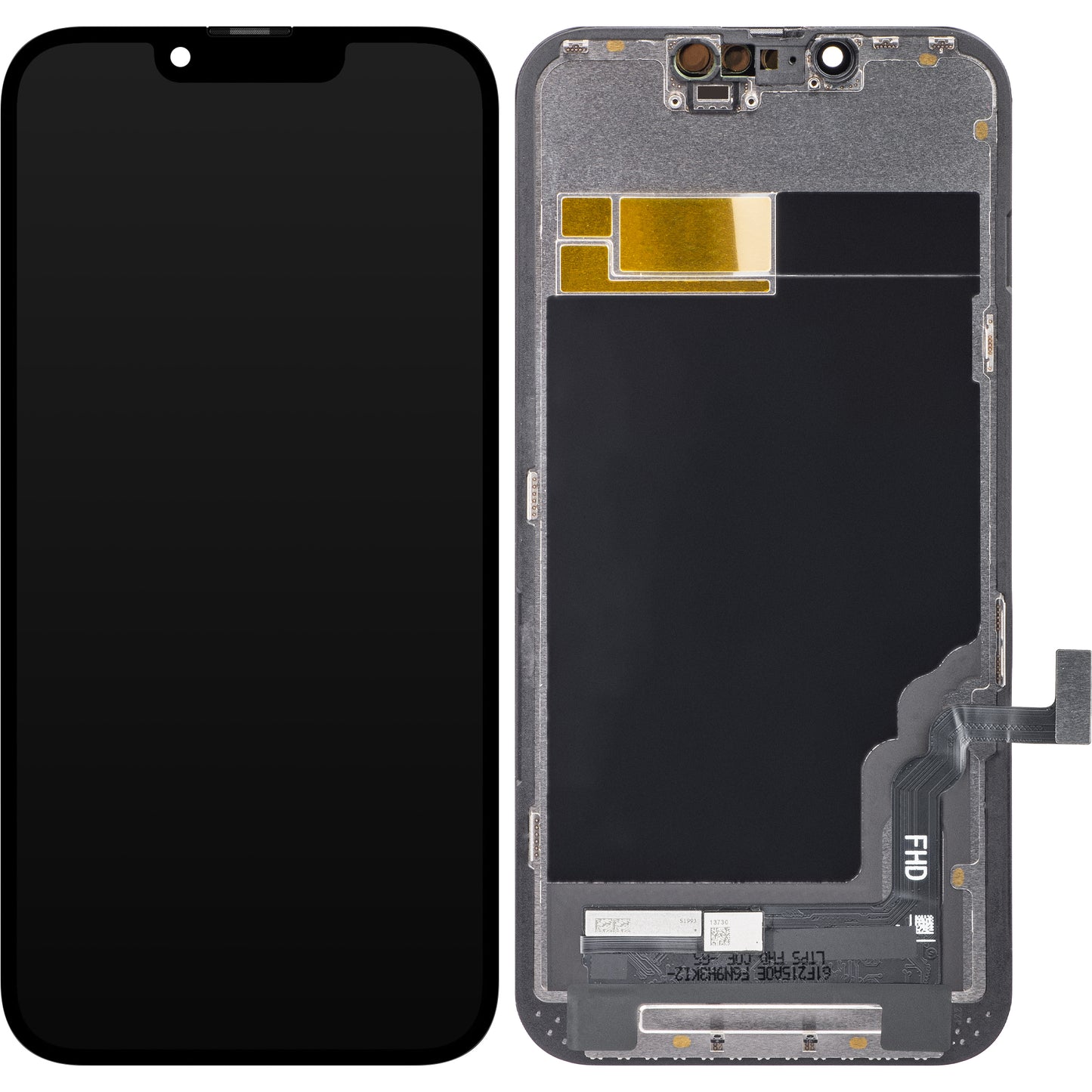 Display sa Touchscreenom ZY za Apple iPhone 13, sa Ramom, LCD In-Cell IC Movable verzija, Crni