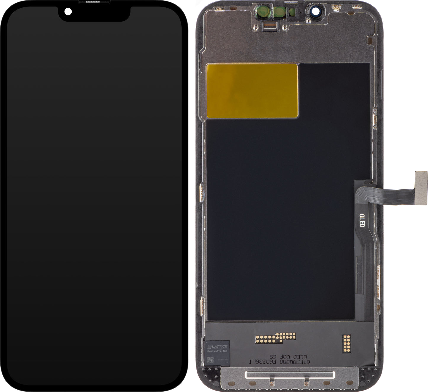 Display sa Touchscreenom ZY za Apple iPhone 13 Pro, sa Ramom, OLED IC Movable verzija, Crni