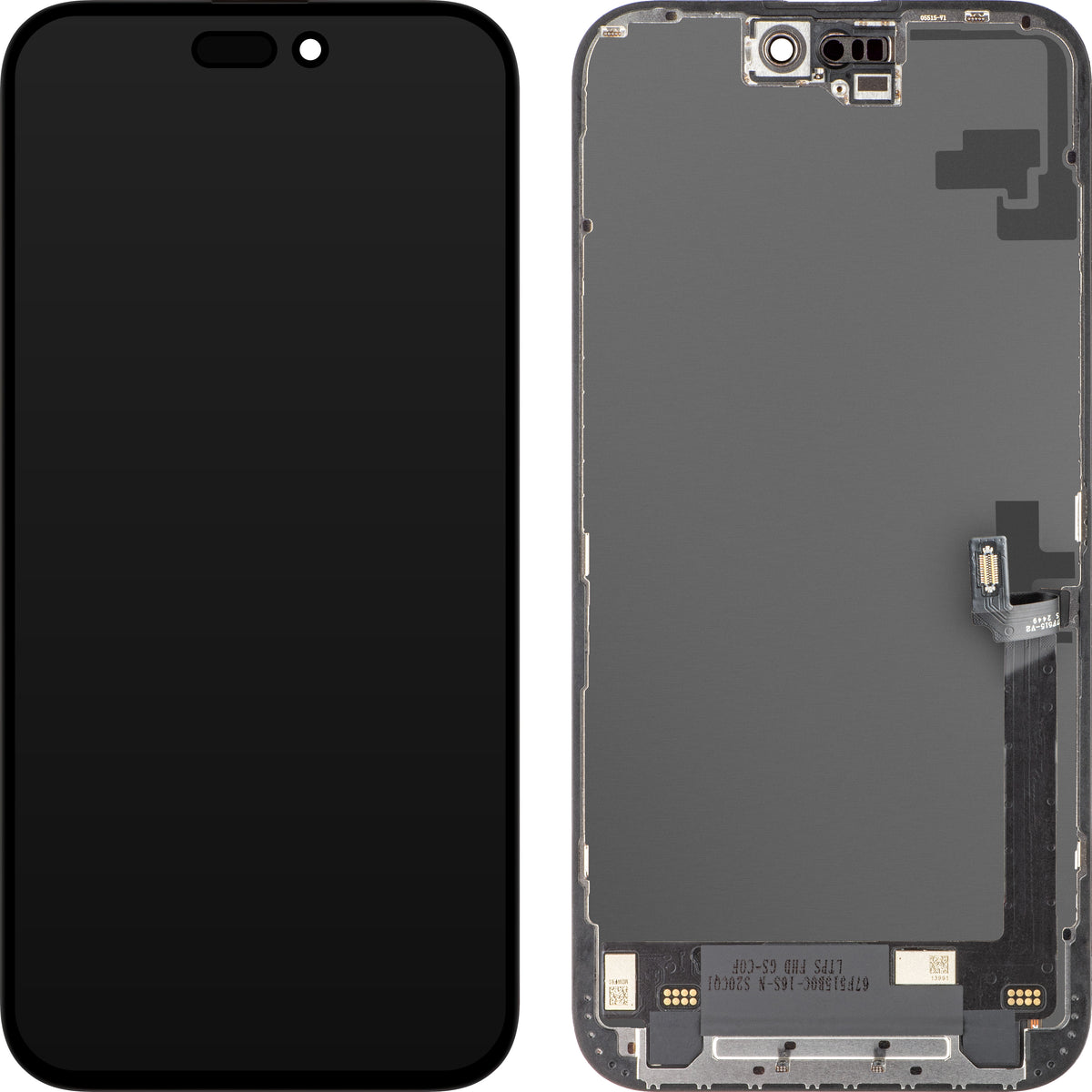 Display sa Touchscreenom ZY za Apple iPhone 16 Plus, sa Ramom, LCD In-Cell IC Movable verzija, Crni