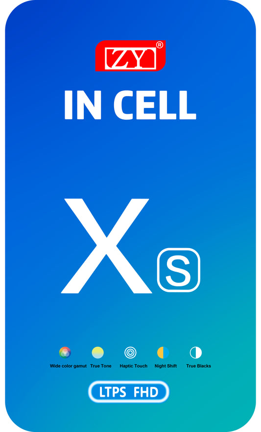 Display sa Touchscreenom ZY za Apple iPhone XS, sa Ramom, LCD In-Cell Verzija, Crni