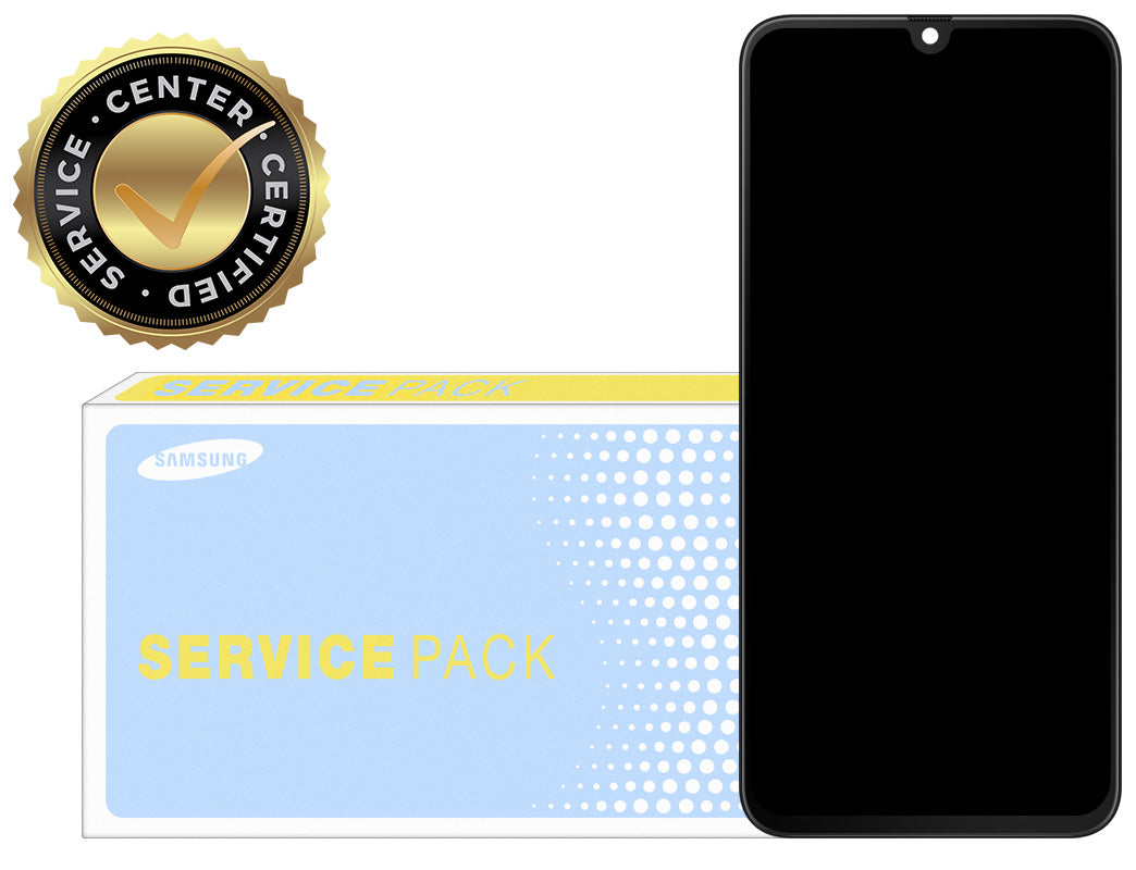 Display sa Touchscreen-om Samsung Galaxy A70 A705, sa Ramom, Crni, Service Pack GH82-19747A