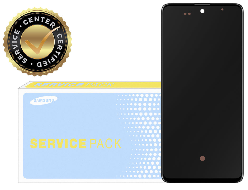 Display sa Touchscreen-om Samsung Galaxy A51 A515, sa Ramom, Crni, Service Pack GH82-21669A