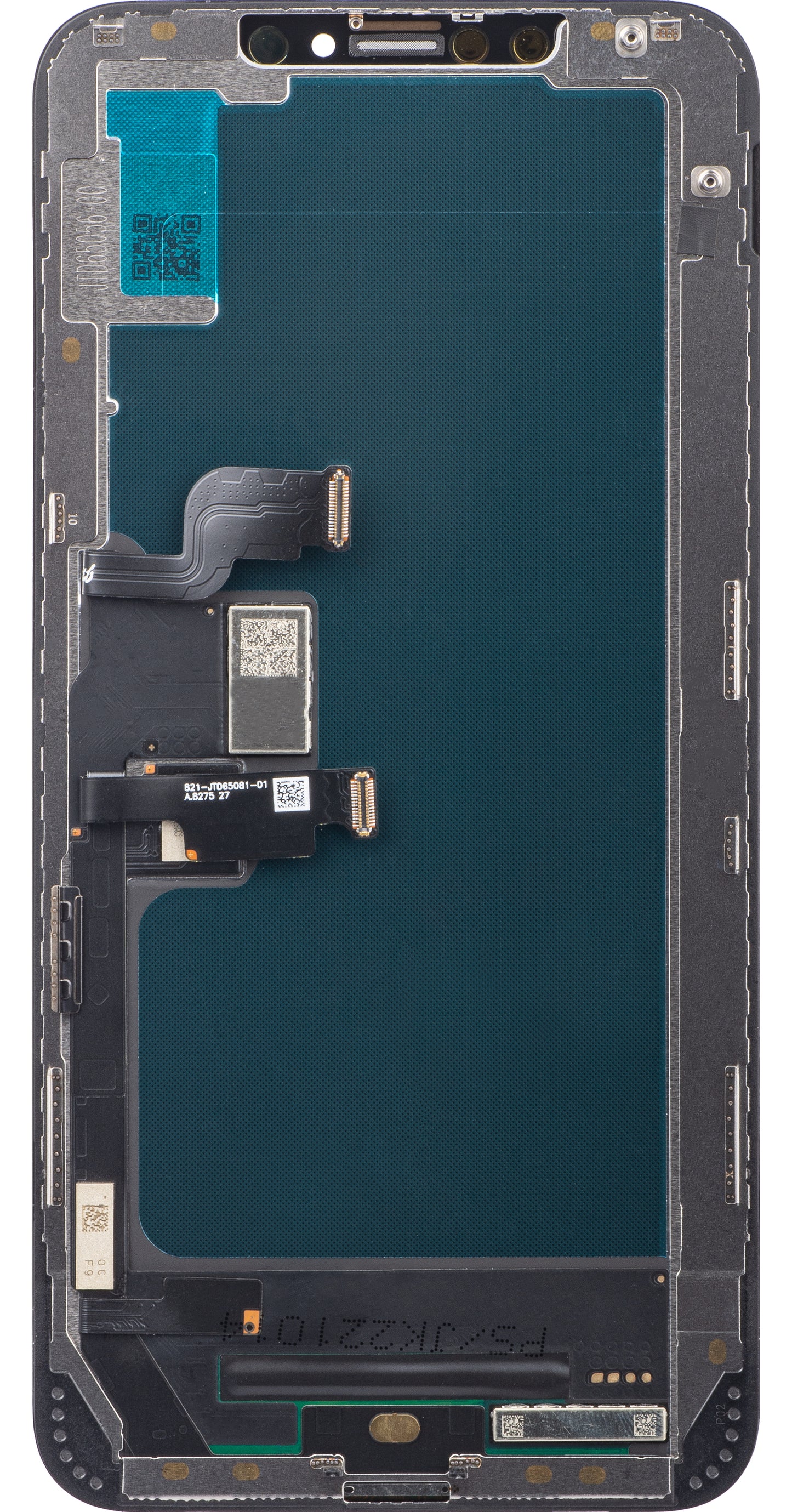 Display sa Touchscreenom JK za Apple iPhone XS Max, sa Ramom, LCD In-Cell Verzija, Crni