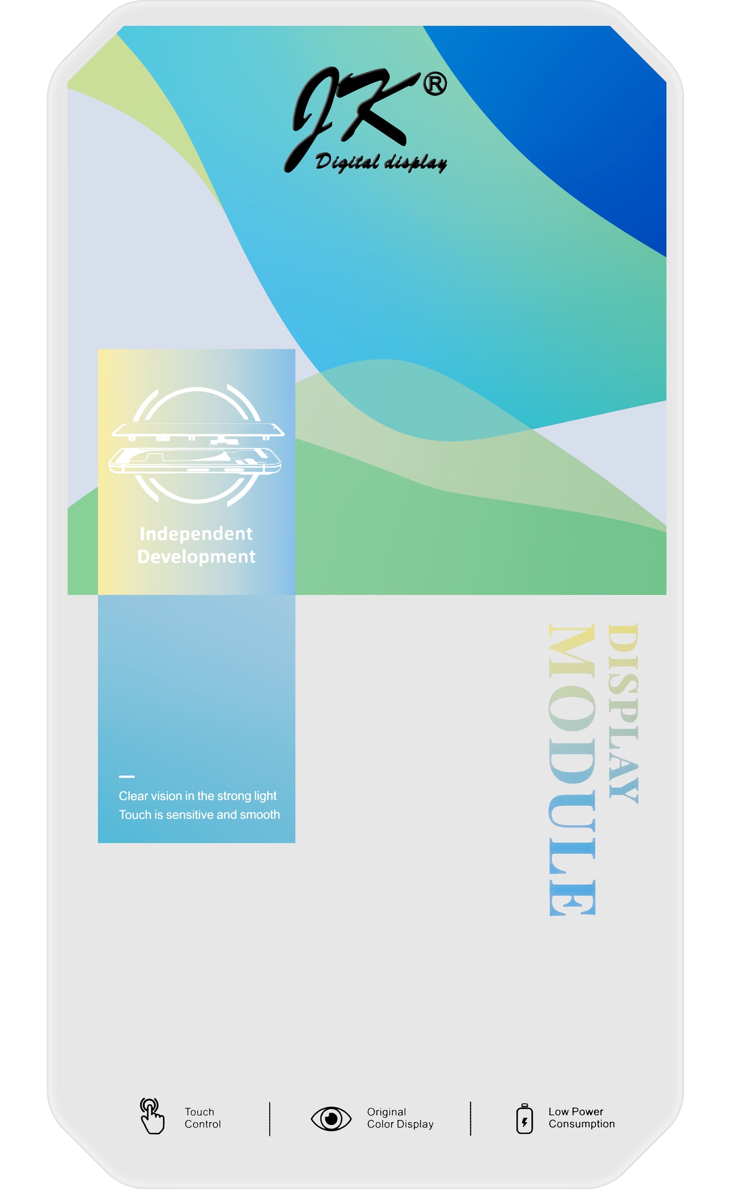 Display sa Touchscreenom JK za Apple iPhone 12 Pro Max, sa Ramom, LCD In-Cell Verzija, Crni