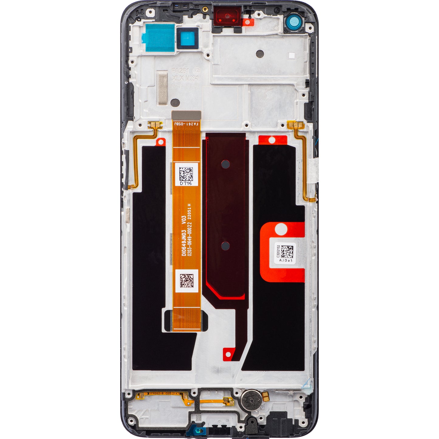 Display sa Touchscreenom Oppo A74 5G / A54 5G, sa Ramom, Crni, Service Pack 4906219