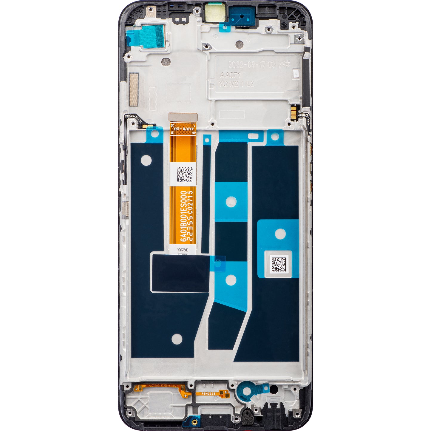 Display sa Touchscreenom Oppo A54s, sa Ramom, Crni, Service Pack 4908020