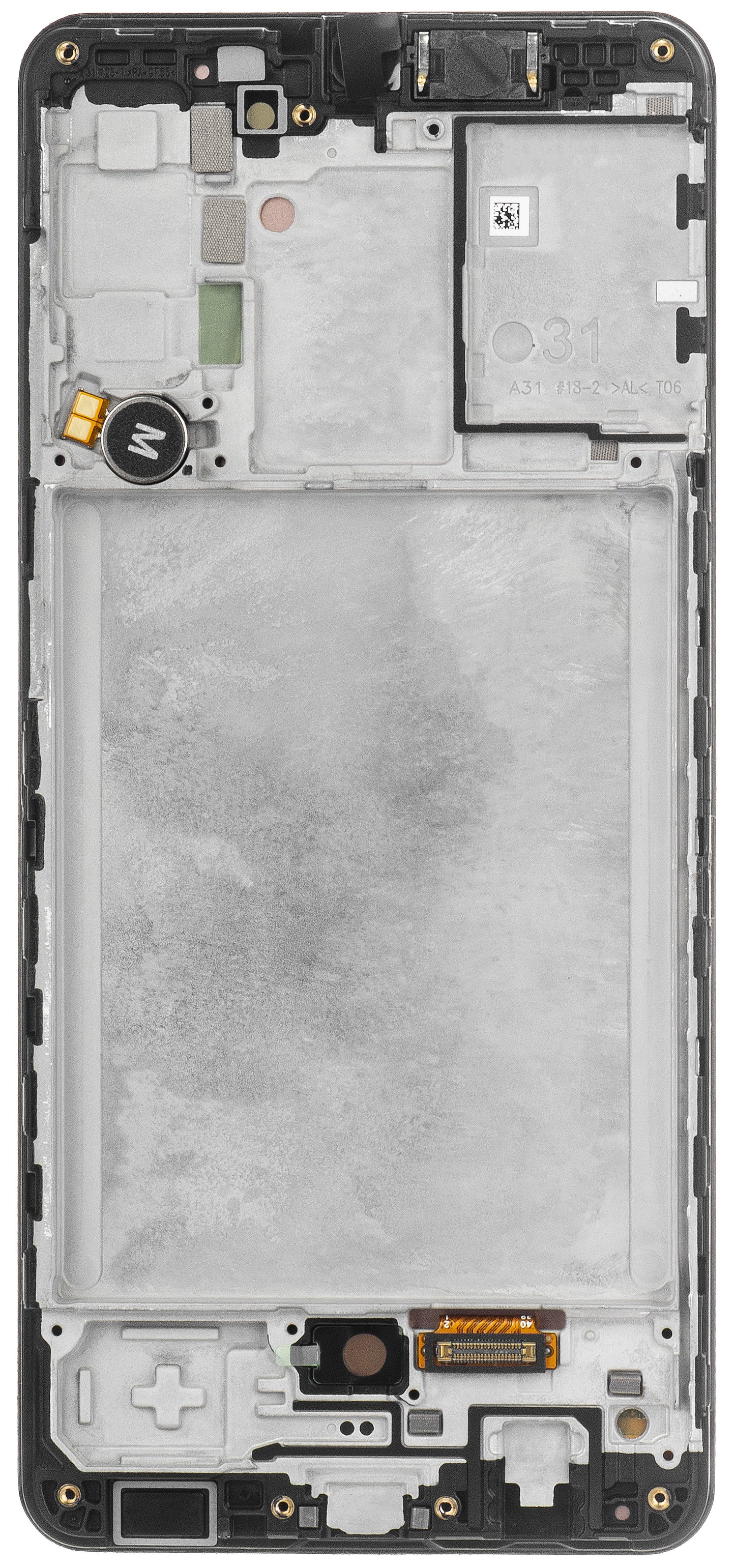 Display sa Touchscreen-om Samsung Galaxy A31 A315, sa Ramom, Crni, Service Pack GH82-22761A