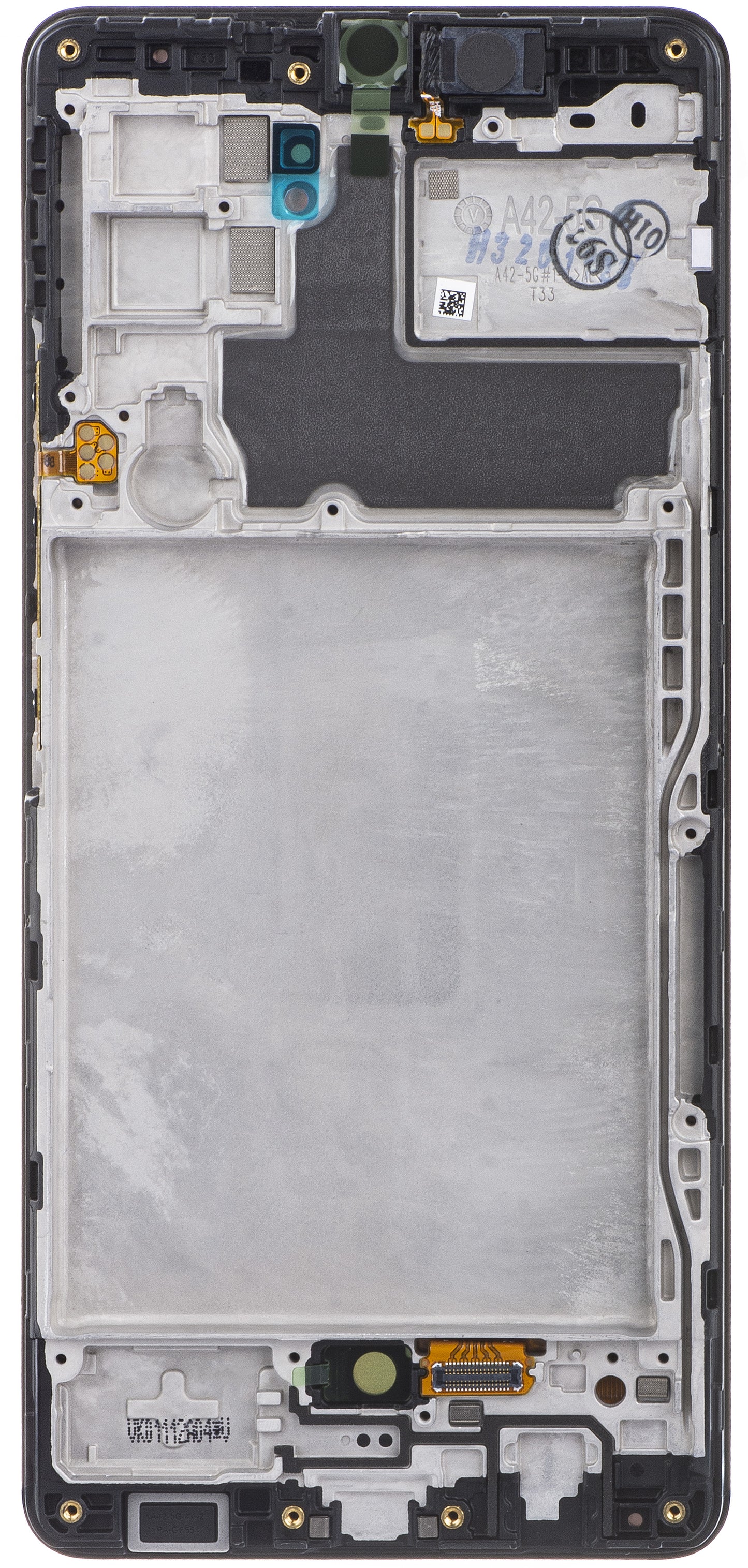 Display sa Touchscreen-om Samsung Galaxy A42 5G A426, sa Ramom, Crni, Service Pack GH82-24375A