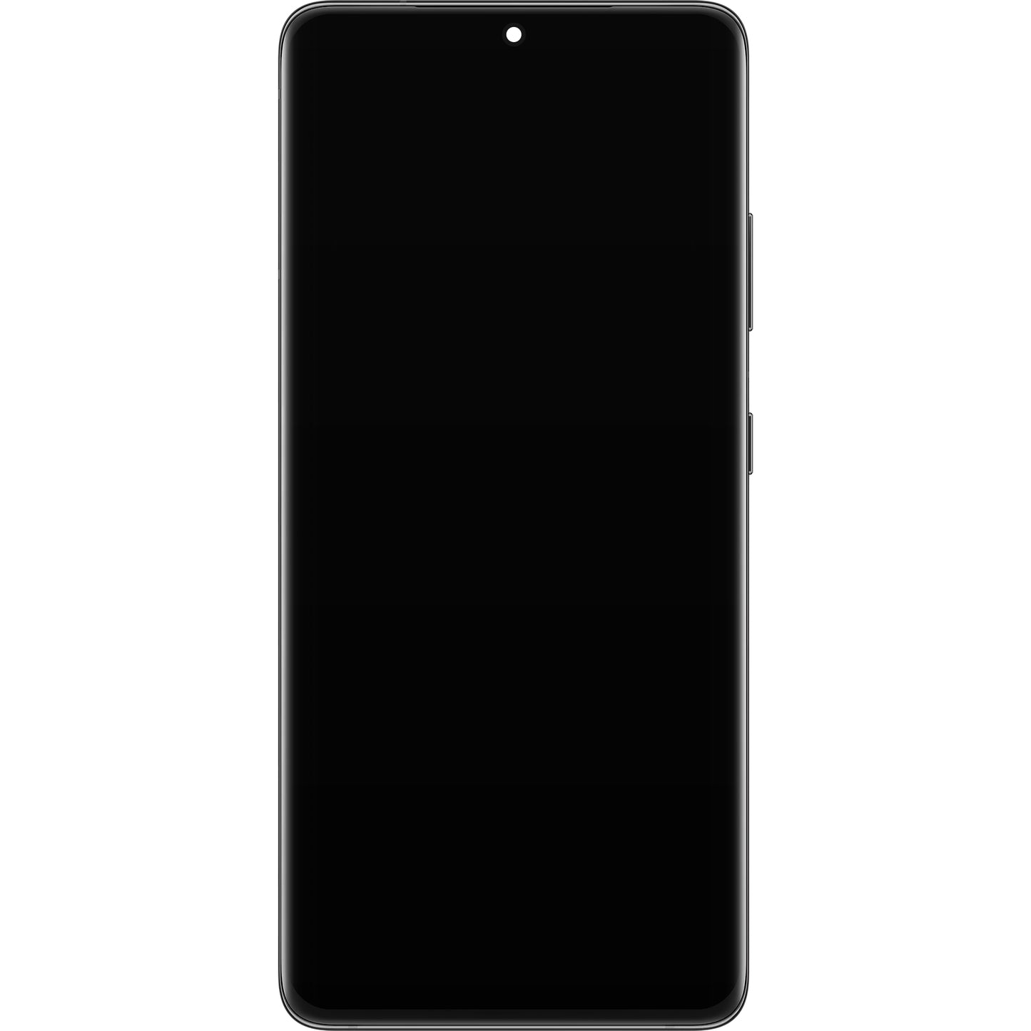 Display sa Touchscreen-om Samsung Galaxy S21 Ultra 5G G998, sa Ramom, Crni, Service Pack GH82-26035A