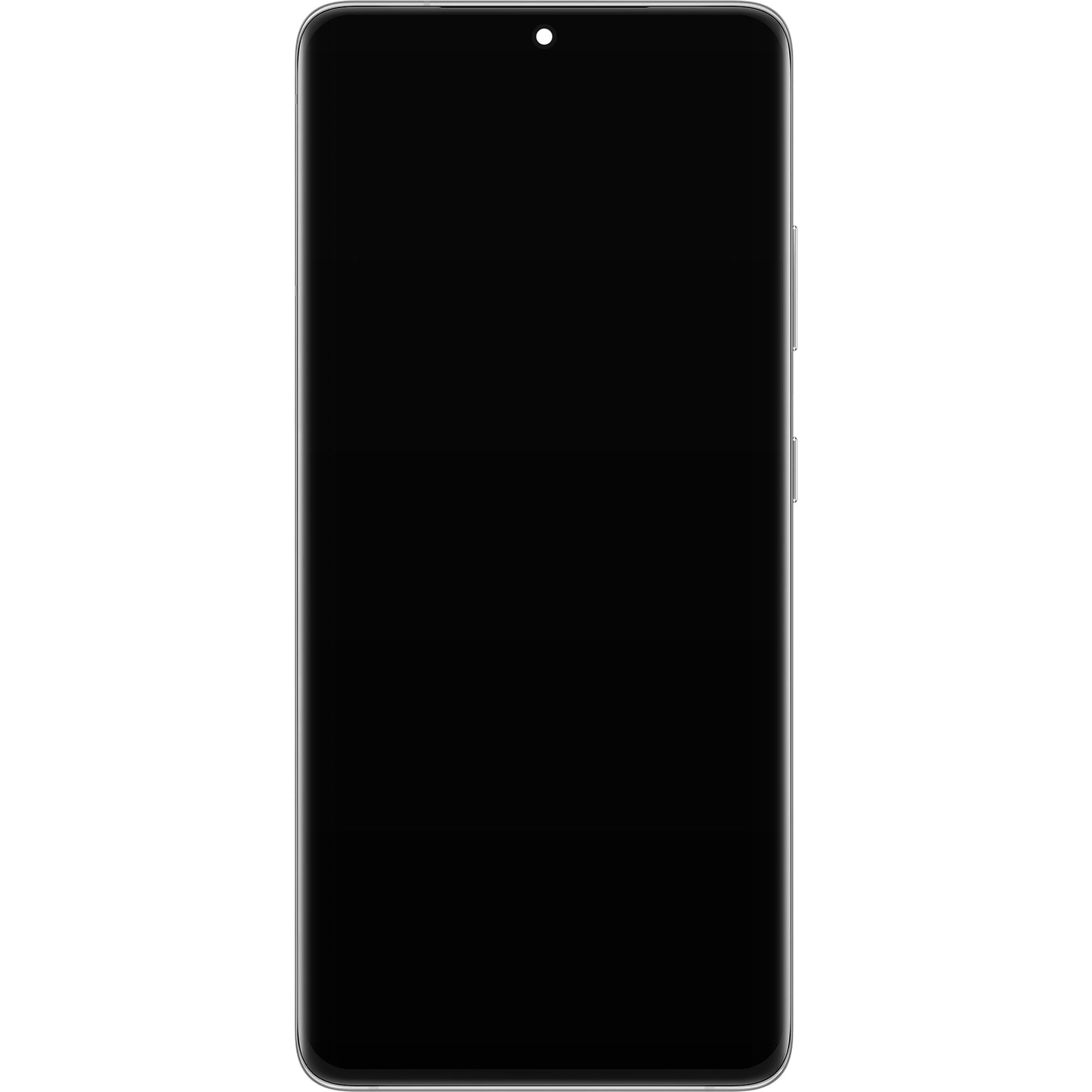 Display sa Touchscreen-om Samsung Galaxy S21 Ultra 5G G998, sa Ramom, Srebrni, Service Pack GH82-26035B