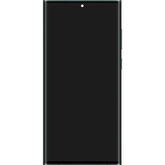 Display sa Touchscreen-om Samsung Galaxy S22 Ultra 5G S908, sa Ramom, Zelena, Service Pack GH82-27488D
