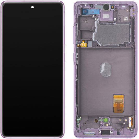 Display sa Touchscreen-om Samsung Galaxy S20 FE 5G G781, sa Ramom, Ljubičasti, Service Pack GH82-24214C