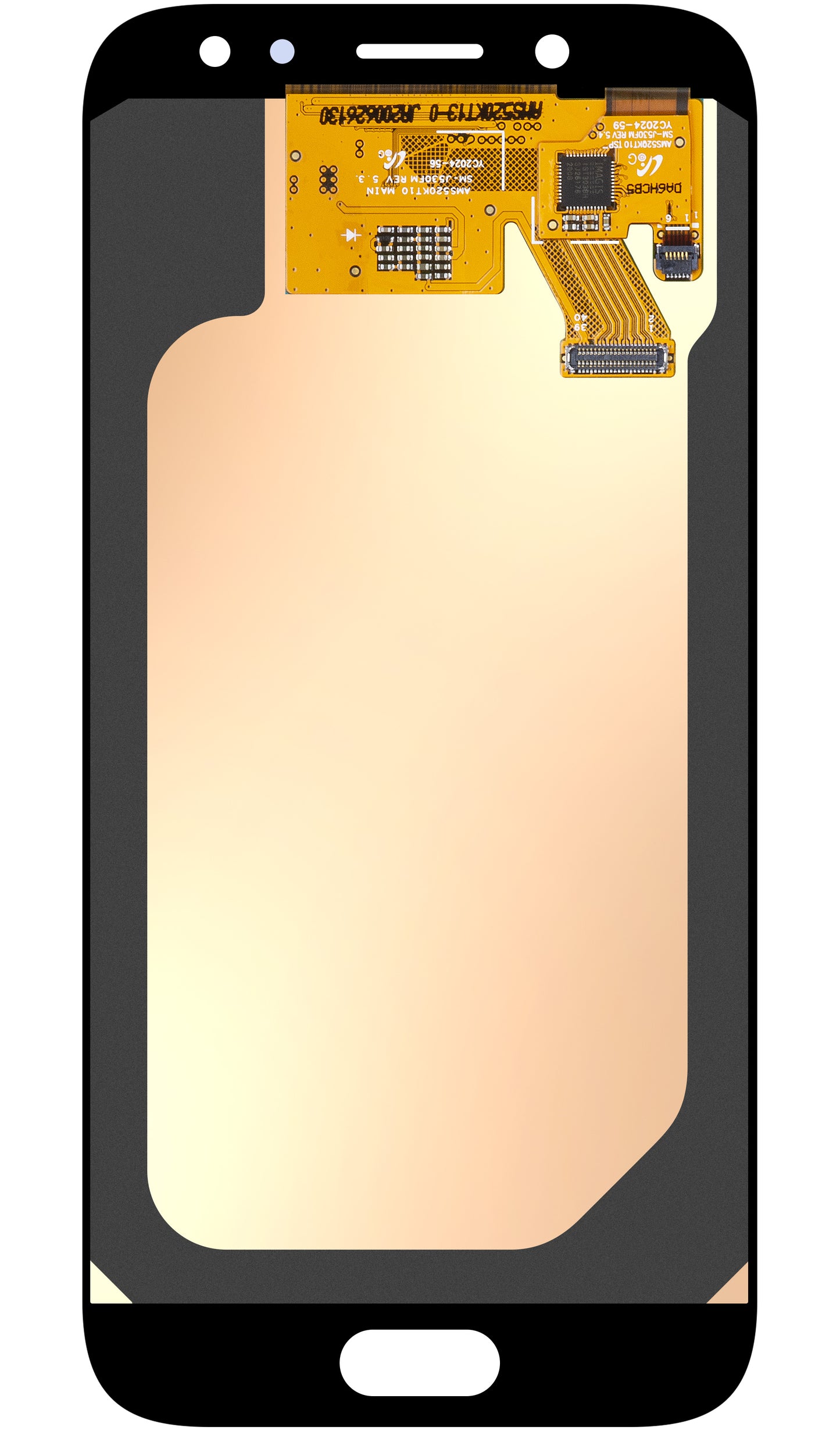 Display sa Touchscreen-om Samsung Galaxy J5 (2017) J530, Crni Service Pack GH97-20738A