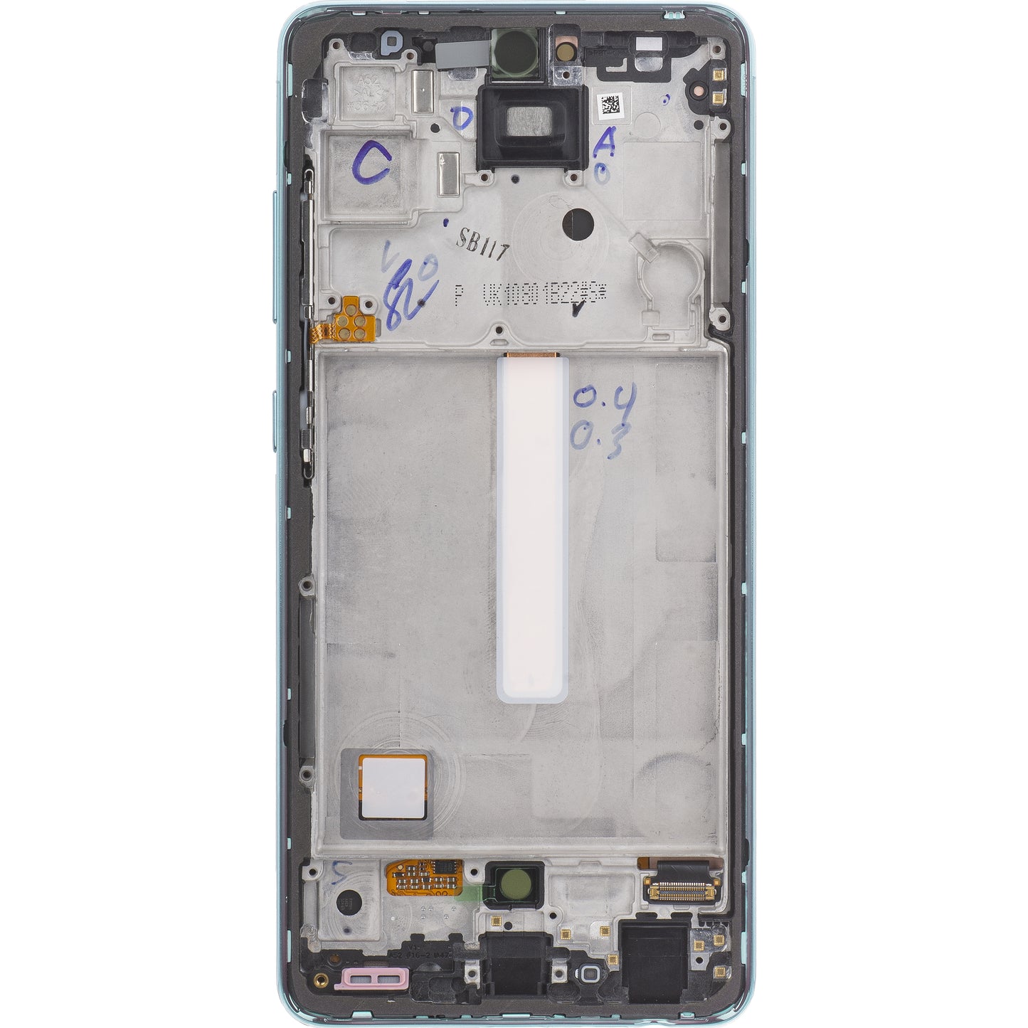 Display sa Touchscreenom Samsung Galaxy A52 5G A526 / A52 A525, sa Ramom, Plavi, Service Pack GH82-25524B