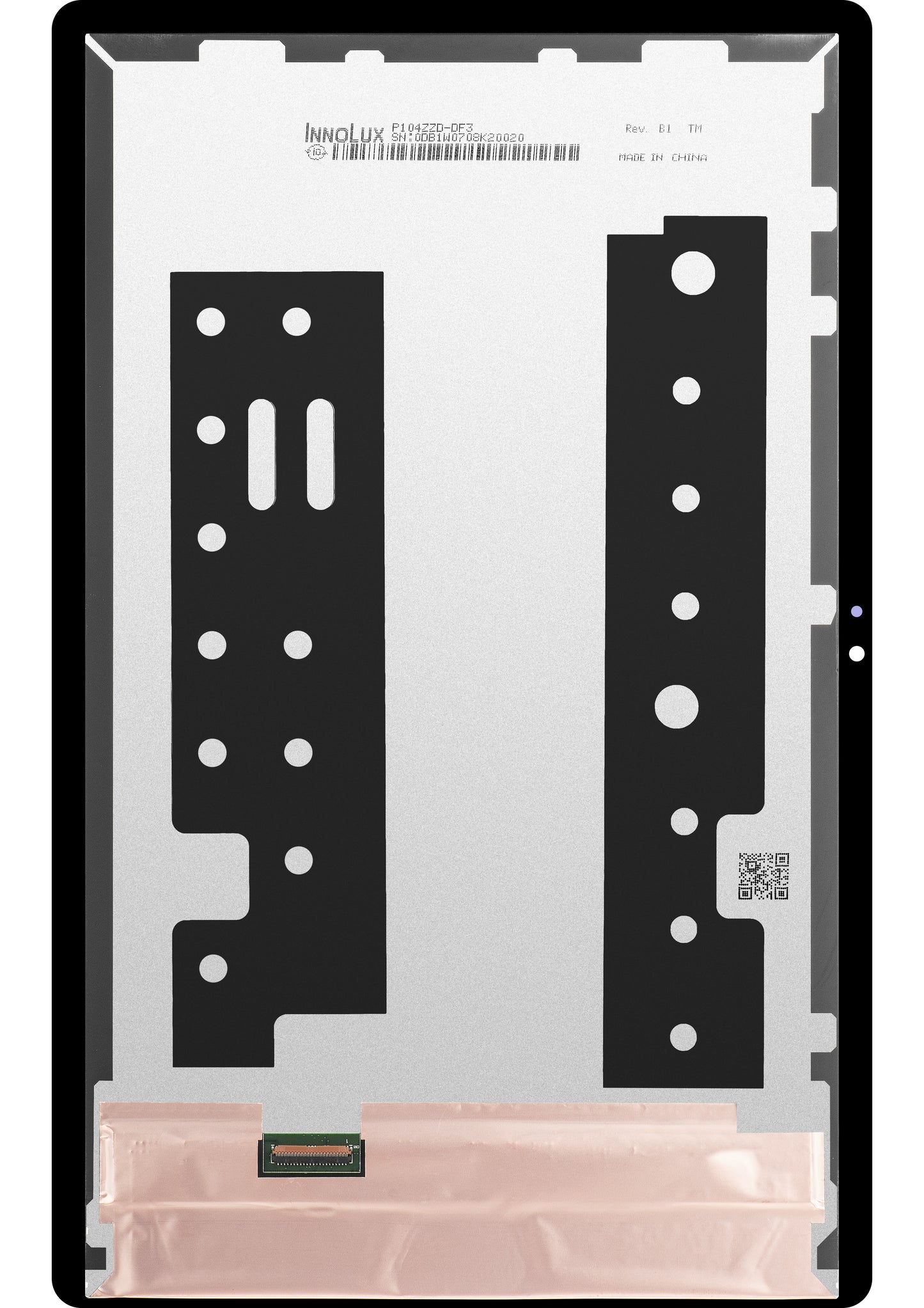 Display sa Touchscreenom Samsung Galaxy Tab A7 10.4 (2020), Crni, Service Pack GH81-19690A