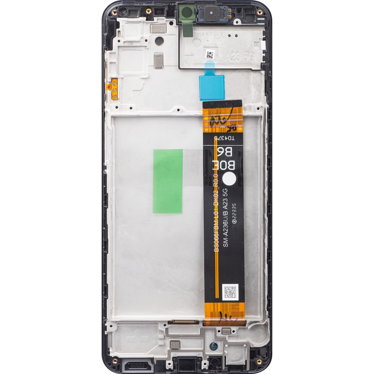 Display sa Touchscreen-om Samsung Galaxy A23 5G A236, sa Ramom, Crni, Service Pack GH82-29734A