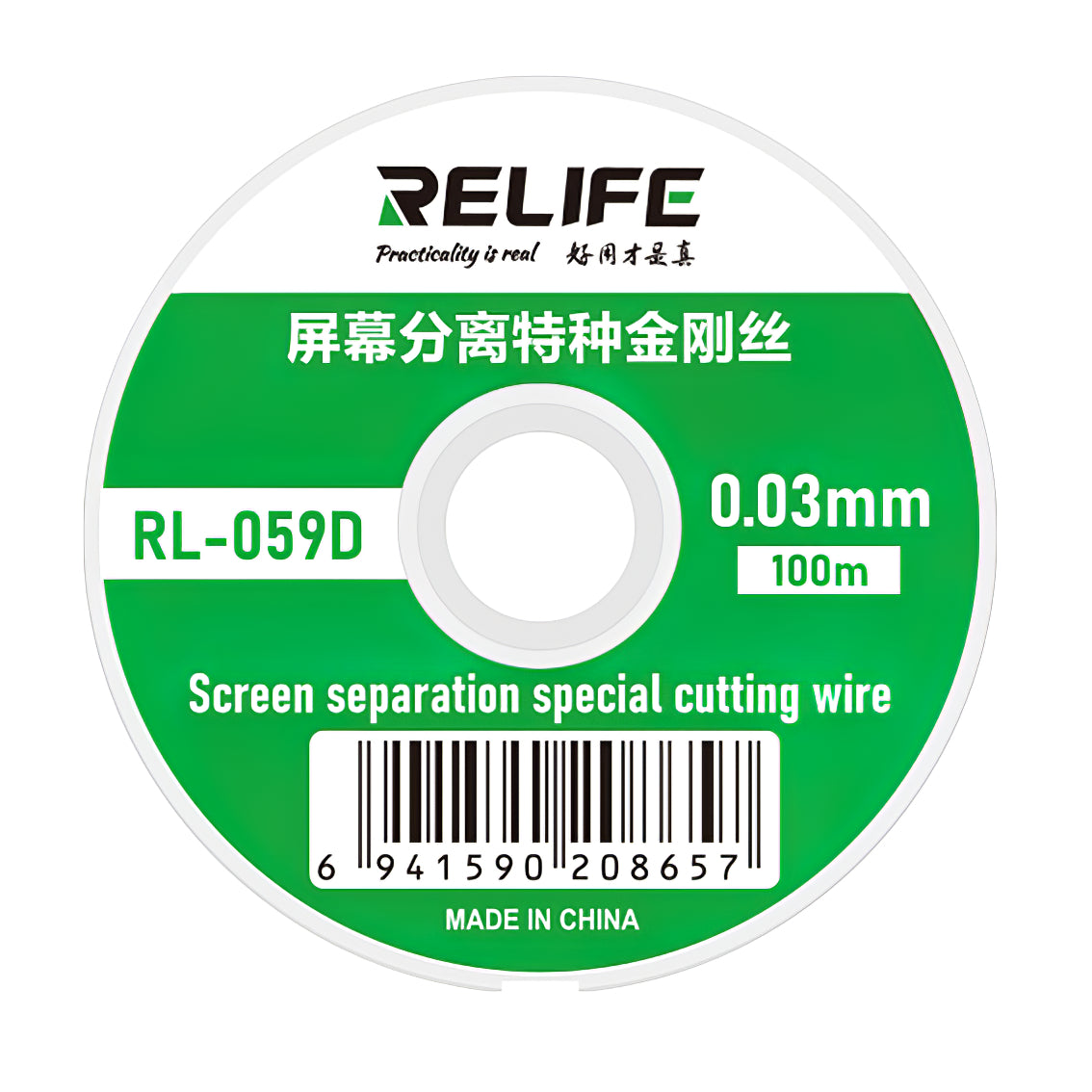 Žica molibden Relife RL-059D, 0.03mm, 100m
