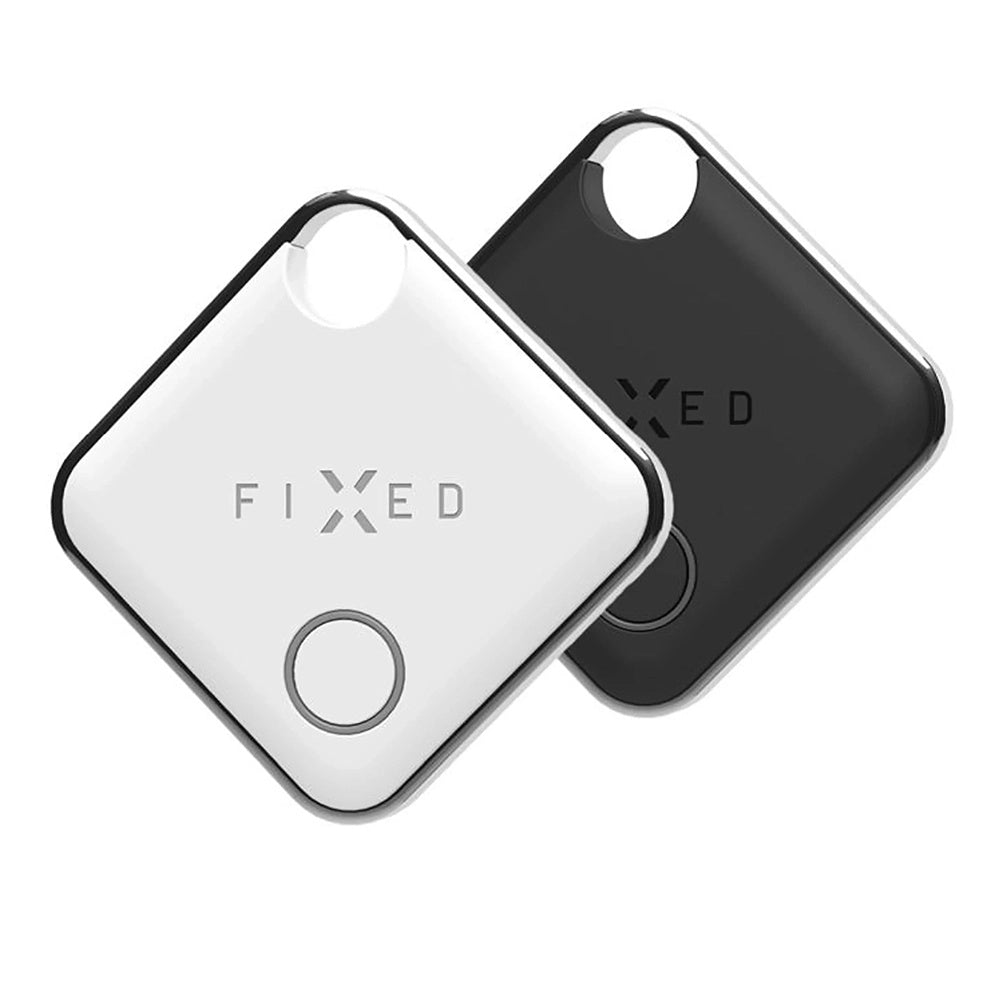 Fixed SmartTag Duo za iOS, Set 2 Komada, Belo / Crno