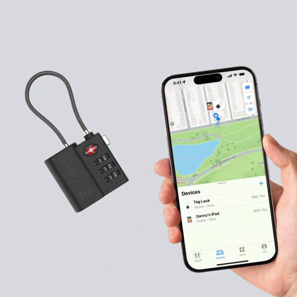 Fixed SmartTag Travel za iOS seriju, Crna