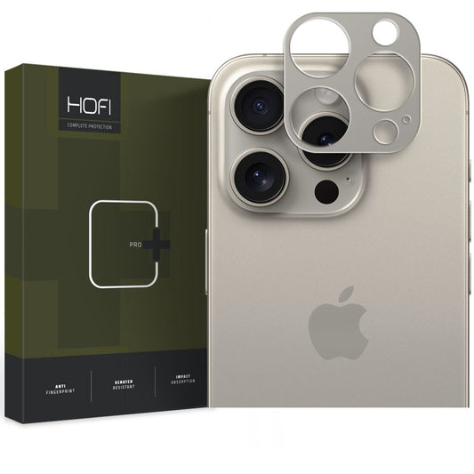 Okvir zaštite kamere HOFI ALUCAM PRO+ za Apple iPhone 15 Pro Max / 15 Pro, Sivi