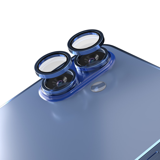 Zaštitna folija za zadnju kameru Etteri za Apple iPhone 16 Plus / 16, Kaljeno staklo, Plava