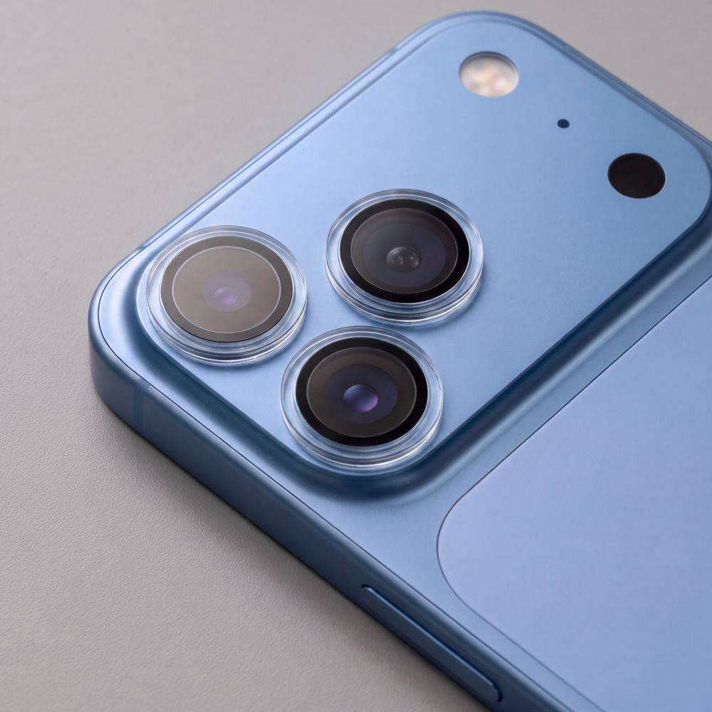 Zaštitna folija za zadnju kameru Tech-Protect CamRing Fit+ za Apple iPhone 18 Pro / 18 Pro Max, Kaljeno staklo, Providna