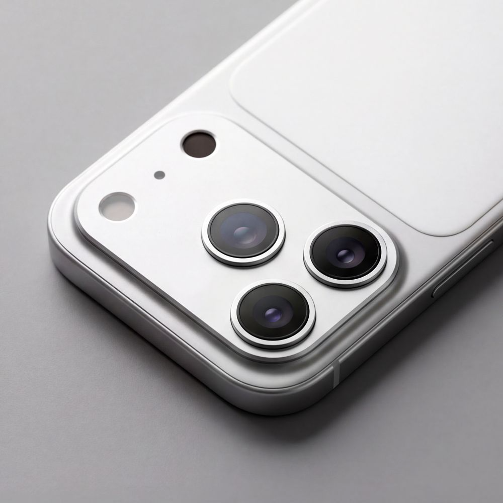 Zaštitna folija za zadnju kameru Tech-Protect CamFull Fit+ za Apple iPhone 18 Pro, Kaljeno staklo, Srebrna
