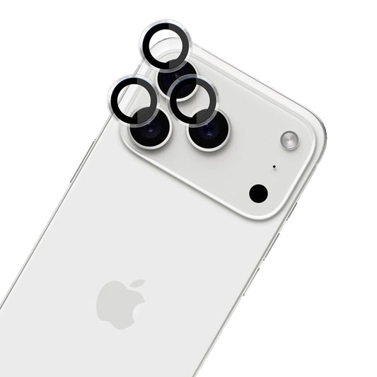 Folija za zaštitu zadnje kamere 3MK Hardy Protection Pro za Apple iPhone 17 Pro Max / 17 Pro, Kaljeno staklo, Providna