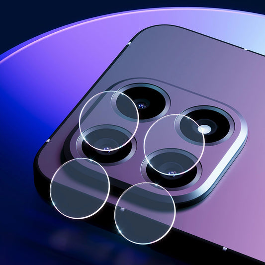 Folija za zaštitu zadnje kamere 3MK Protection za Motorola Edge 70, Kaljeno staklo, Set od 4 komada, Providna