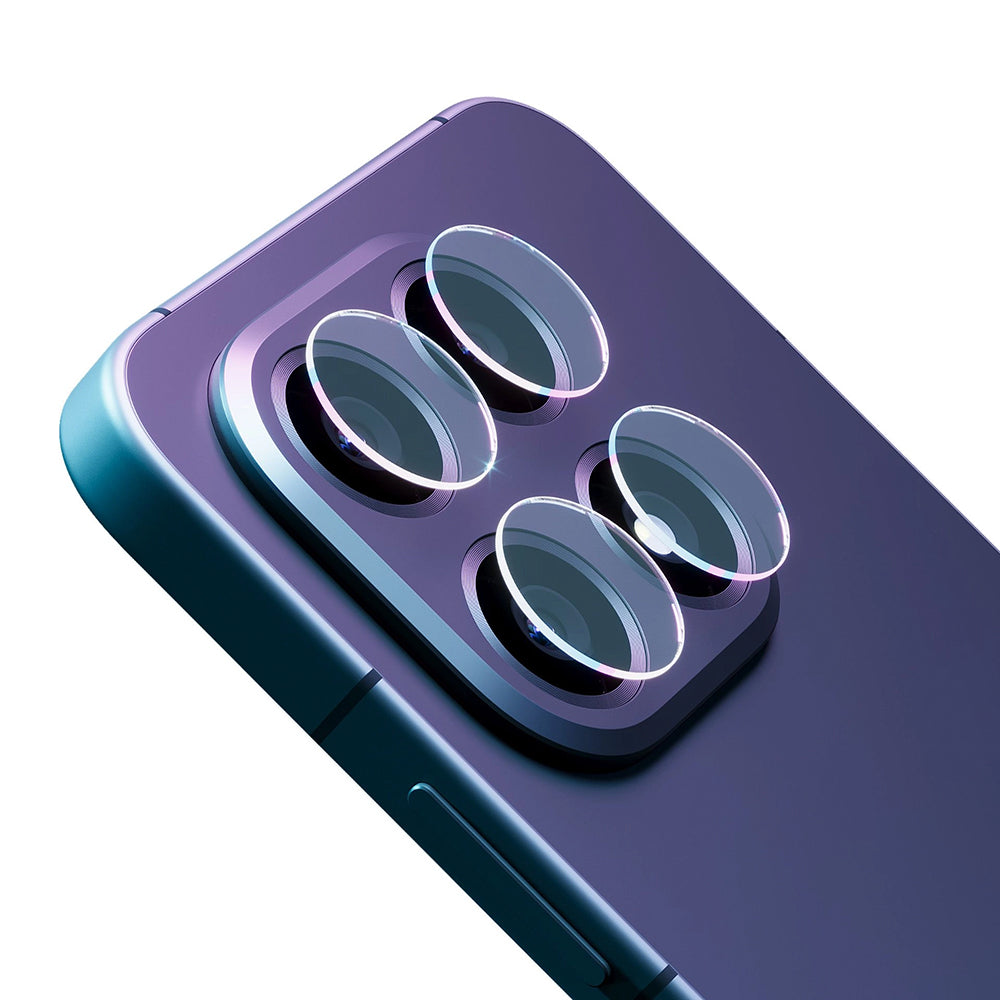 Folija za zaštitu zadnje kamere 3MK Protection za Xiaomi Poco F8 Ultra, Kaljeno staklo, Set od 4 komada, Providna
