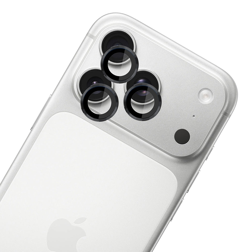 Zaštitna folija za zadnju kameru 3MK Protection Pro za Apple iPhone 18 Pro / 18 Pro Max, Kaljeno staklo, Crna