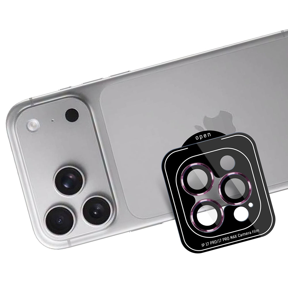 Zaštitna folija za zadnju kameru 3MK Protection Pro za Apple iPhone 18 Pro / 18 Pro Max, Kaljeno staklo, Bordo